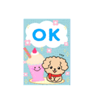 BIGかわいい♥トイプー日和の年末年始 16（個別スタンプ：2）