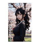 唯美セーラー服の女の子の日常用語2（個別スタンプ：32）