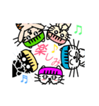 【動く】ピンクおかっぱ猫たま(日本語版)（個別スタンプ：23）