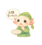 やさしいウーパールーパー×INFP（仲介者）（個別スタンプ：34）