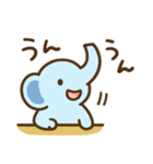 やさしいゾウさんのスタンプ（個別スタンプ：6）