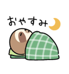ぼくナマケモノ。22（五月病）（個別スタンプ：3）