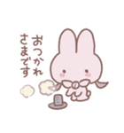 うさぎのふりした女の子（個別スタンプ：1）