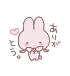 うさぎのふりした女の子（個別スタンプ：4）