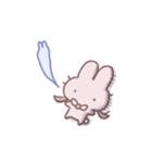 うさぎのふりした女の子（個別スタンプ：11）