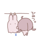 うさぎのふりした女の子（個別スタンプ：12）