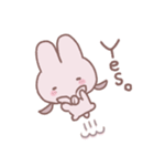 うさぎのふりした女の子（個別スタンプ：13）