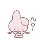 うさぎのふりした女の子（個別スタンプ：14）
