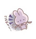 うさぎのふりした女の子（個別スタンプ：24）