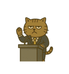 キジトラ課長 1（個別スタンプ：28）