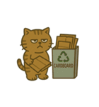 キジトラ課長 1（個別スタンプ：37）