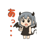 悪魔ちゃんは腹白い。（個別スタンプ：10）