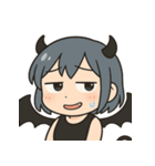 悪魔ちゃんは腹白い。（個別スタンプ：20）