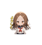 イタズラっ子スマイル（個別スタンプ：3）