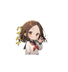 イタズラっ子スマイル（個別スタンプ：7）