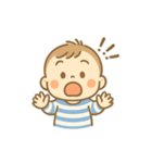 毎日使えるスタンプ【男の子】（個別スタンプ：34）