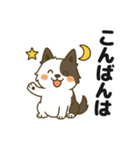 ほのぼのボーダーコリー パクチー（個別スタンプ：3）