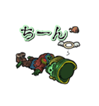 アンデッド動く⚰️ガイコツ海賊船長（個別スタンプ：9）