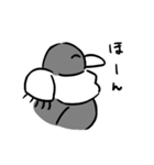 マフラーカラスの日常（個別スタンプ：17）