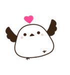 毎日五月病なシマエナガとねこたち（個別スタンプ：36）