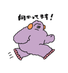 丁寧なモケモケ（個別スタンプ：14）