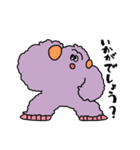丁寧なモケモケ（個別スタンプ：17）