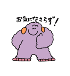 丁寧なモケモケ（個別スタンプ：27）