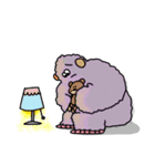 丁寧なモケモケ（個別スタンプ：39）