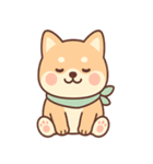 フクって本当に柴犬なの？（個別スタンプ：1）