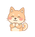 フクって本当に柴犬なの？（個別スタンプ：4）