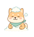 フクって本当に柴犬なの？（個別スタンプ：9）