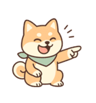 フクって本当に柴犬なの？（個別スタンプ：21）