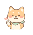 フクって本当に柴犬なの？（個別スタンプ：23）