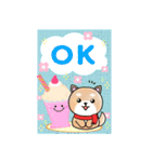 BIGかわいい♥柴犬日和の年末年始お正月 16（個別スタンプ：2）