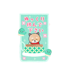 BIGかわいい♥柴犬日和の年末年始お正月 16（個別スタンプ：23）