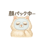 美意識高めなペルシャ猫スタンプ（個別スタンプ：7）