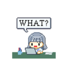 ぱっつんゆうちゃん 1 OLの日々（修正版）（個別スタンプ：5）