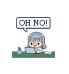ぱっつんゆうちゃん 1 OLの日々（修正版）（個別スタンプ：6）