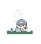 ぱっつんゆうちゃん 1 OLの日々（修正版）（個別スタンプ：15）