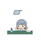 ぱっつんゆうちゃん 1 OLの日々（修正版）（個別スタンプ：16）