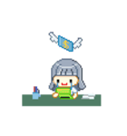 ぱっつんゆうちゃん 1 OLの日々（修正版）（個別スタンプ：24）
