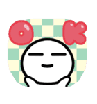 ▶︎飛び出す！正月⭐︎白いやーつ（再販）（個別スタンプ：18）