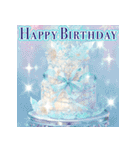 豪華に飛び出す✨最高スペシャルな誕生日❤️（個別スタンプ：3）