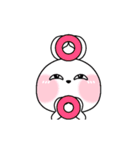 動く！ 愉快なエロ目うさぎ（個別スタンプ：10）