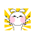 動く！ 愉快なエロ目うさぎ（個別スタンプ：15）