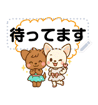 チワワのくーちゃんメッセージスタンプ①（個別スタンプ：8）
