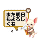 チワワのくーちゃんメッセージスタンプ①（個別スタンプ：12）