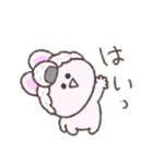 ヘアバンド。シュールなミニうさぎ（個別スタンプ：3）