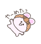 ヘアバンド。シュールなミニうさぎ（個別スタンプ：8）