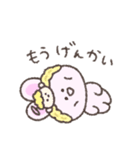 ヘアバンド。シュールなミニうさぎ（個別スタンプ：31）